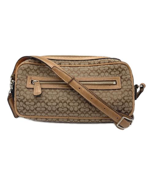 COACH（コーチ）COACH (コーチ) ショルダーバッグ ベージュの古着・服飾アイテム
