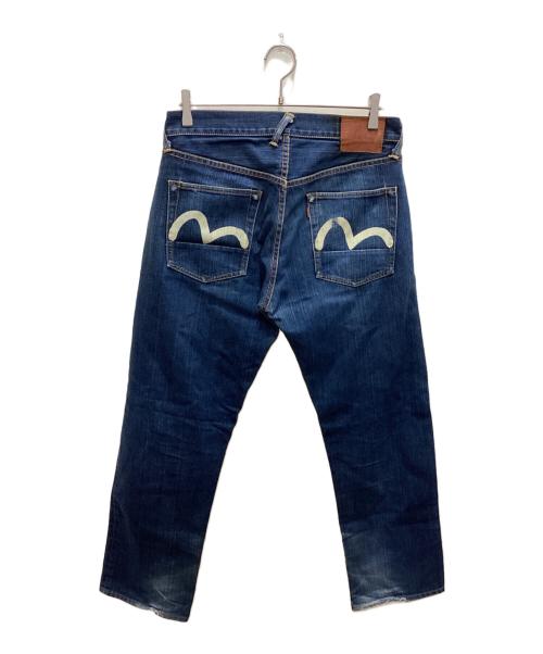 EVISU（エヴィス）EVISU (エヴィス) カモメプリントデニムパンツ インディゴ サイズ:32の古着・服飾アイテム
