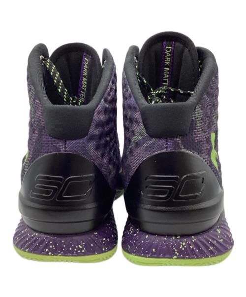 UNDER ARMOUR（アンダーアーマー）UNDER ARMOUR (アンダーアーマー) ハイカットスニーカー パープル サイズ:26cmの古着・服飾アイテム
