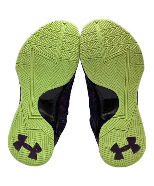UNDER ARMOUR（アンダーアーマー）UNDER ARMOUR (アンダーアーマー) ハイカットスニーカー パープル サイズ:26cmの古着・服飾アイテム