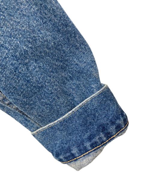 Wrangler（ラングラー）Wrangler (ラングラー) Coca Cola (コカコーラ) 刺繍デニムジャケット インディゴ サイズ:Lの古着・服飾アイテム