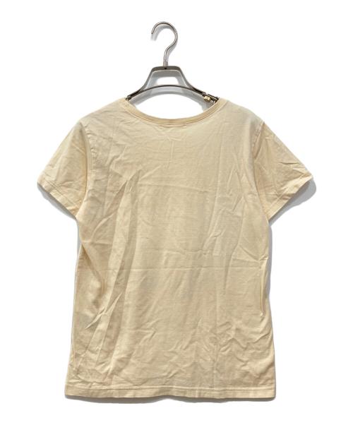 PLEATS PLEASE（プリーツプリーズ）PLEATS PLEASE (プリーツプリーズ) 世界地図Tシャツ アイボリー サイズ:3の古着・服飾アイテム