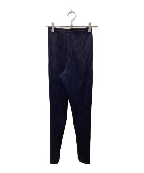 PLEATS PLEASE（プリーツプリーズ）PLEATS PLEASE (プリーツプリーズ) プリーツパンツ ネイビー サイズ:2の古着・服飾アイテム