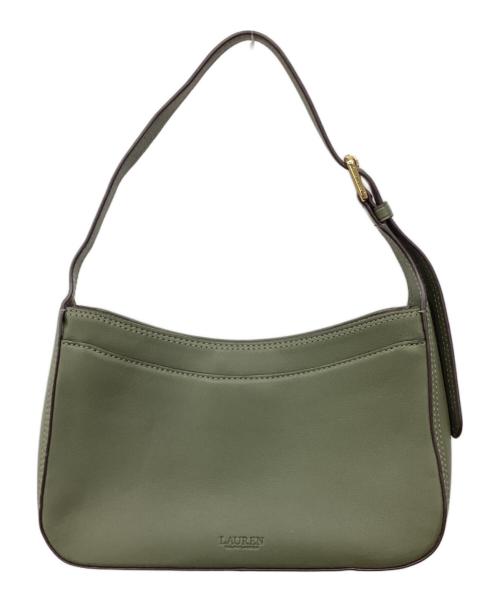 LAUREN RALPH LAUREN（ローレンラルフローレン）LAUREN RALPH LAUREN (ローレンラルフローレン) ファリン ショルダーバッグ カーキの古着・服飾アイテム