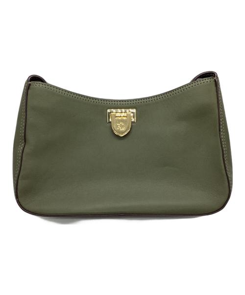 LAUREN RALPH LAUREN（ローレンラルフローレン）LAUREN RALPH LAUREN (ローレンラルフローレン) ファリン ショルダーバッグ カーキの古着・服飾アイテム