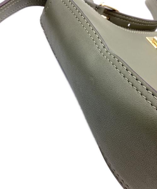 LAUREN RALPH LAUREN（ローレンラルフローレン）LAUREN RALPH LAUREN (ローレンラルフローレン) ファリン ショルダーバッグ カーキの古着・服飾アイテム