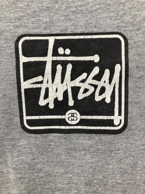 stussy（ステューシー）stussy (ステューシー) 90’s プリントTシャツ グレー サイズ:Mの古着・服飾アイテム