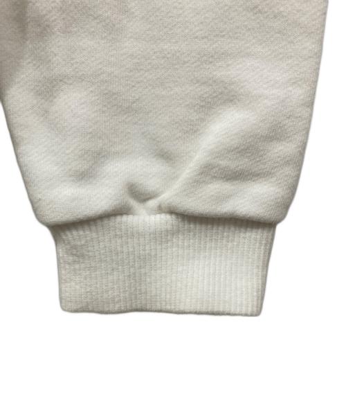 FRED PERRY（フレッドペリー）FRED PERRY (フレッドペリー) BEAMS (ビームス) 別注 ロゴ刺繍スウェット ホワイト サイズ:Lの古着・服飾アイテム