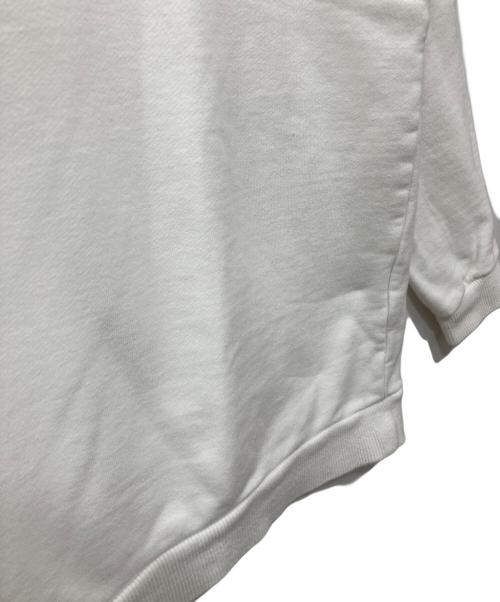 FRED PERRY（フレッドペリー）FRED PERRY (フレッドペリー) BEAMS (ビームス) 別注 ロゴ刺繍スウェット ホワイト サイズ:Lの古着・服飾アイテム