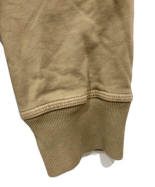 stussy（ステューシー）stussy (ステューシー) ロゴプルオーバーパーカー ベージュ サイズ:Lの古着・服飾アイテム