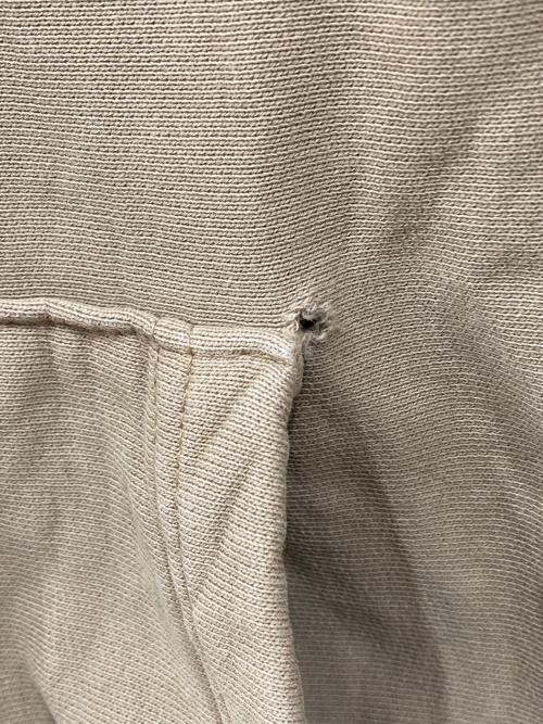 stussy（ステューシー）stussy (ステューシー) ロゴプルオーバーパーカー ベージュ サイズ:Lの古着・服飾アイテム