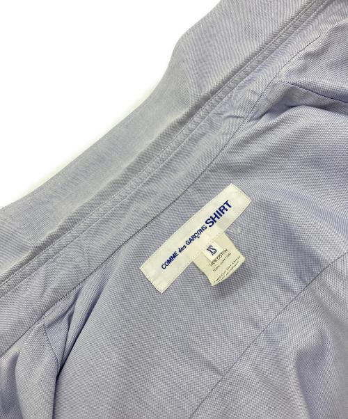 COMME des GARCONS SHIRT（コムデギャルソンシャツ）COMME des GARCONS SHIRT (コムデギャルソンシャツ) クラシックシャツ ブルー サイズ:XSの古着・服飾アイテム