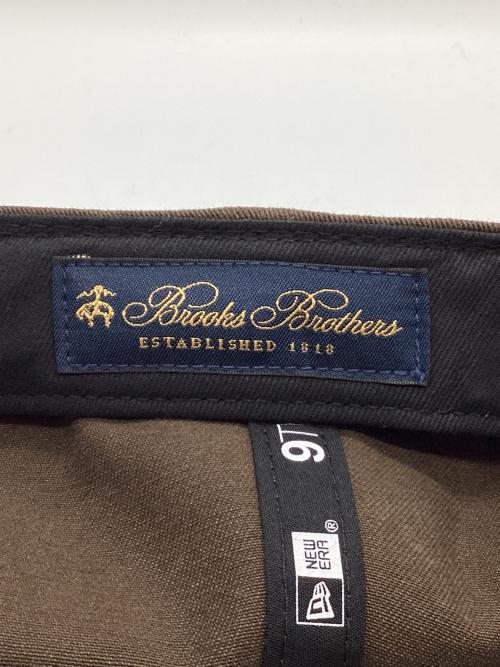 BROOKS BROTHERS（ブルックスブラザーズ）BROOKS BROTHERS (ブルックスブラザーズ) New Era (ニューエラ) キャップ ブラウン サイズ:MEDIUM/LARGE 未使用品の古着・服飾アイテム