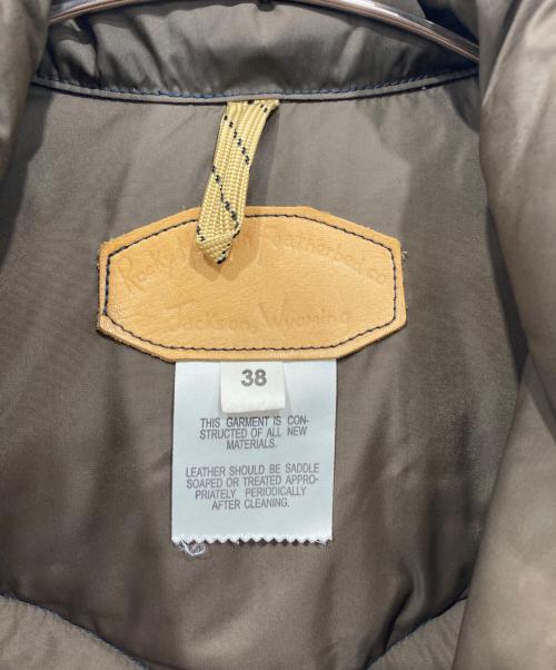 RockyMountainFeatherBed（ロッキーマウンテンフェザーベッド）RockyMountainFeatherBed (ロッキーマウンテンフェザーベッド) DUFFER (ダファー) ツイードダウンベスト グレー サイズ:38の古着・服飾アイテム