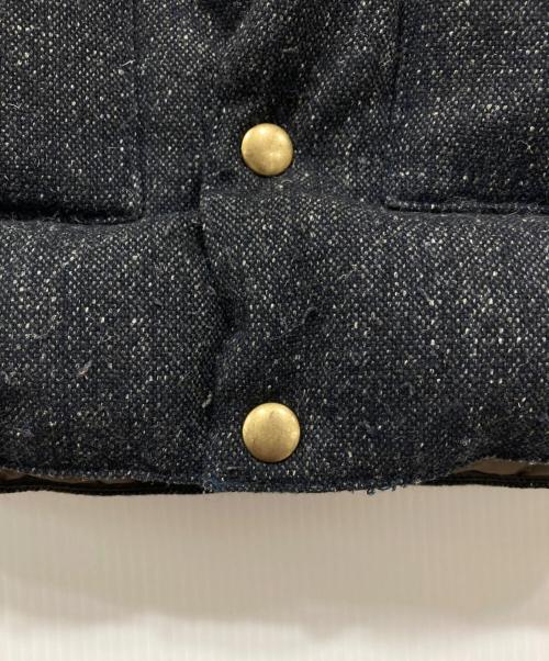 RockyMountainFeatherBed（ロッキーマウンテンフェザーベッド）RockyMountainFeatherBed (ロッキーマウンテンフェザーベッド) DUFFER (ダファー) ツイードダウンベスト グレー サイズ:38の古着・服飾アイテム