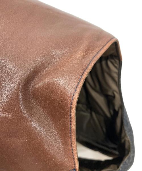 RockyMountainFeatherBed（ロッキーマウンテンフェザーベッド）RockyMountainFeatherBed (ロッキーマウンテンフェザーベッド) DUFFER (ダファー) ツイードダウンベスト グレー サイズ:38の古着・服飾アイテム