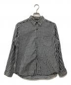 BLACK COMME des GARCONSブラックコムデギャルソン）の古着「チェックシャツ」｜ホワイト×ブラック