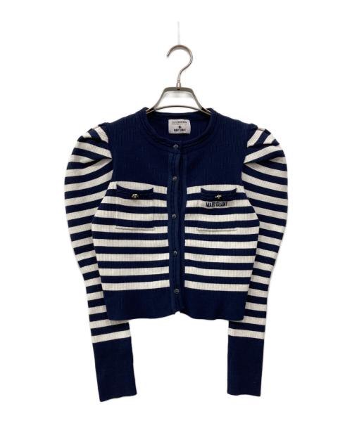 Lily Brown（リリーブラウン）Lily Brown (リリーブラウン) MARY QUANT (マリークヮント) ボーダーセットアップ ネイビー×ホワイト サイズ:Fの古着・服飾アイテム