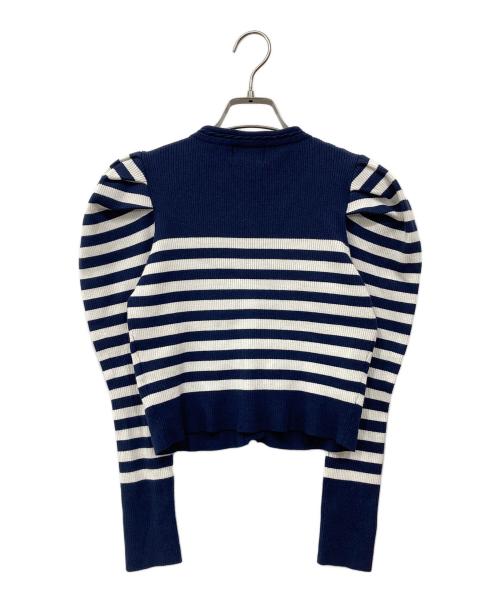 Lily Brown（リリーブラウン）Lily Brown (リリーブラウン) MARY QUANT (マリークヮント) ボーダーセットアップ ネイビー×ホワイト サイズ:Fの古着・服飾アイテム