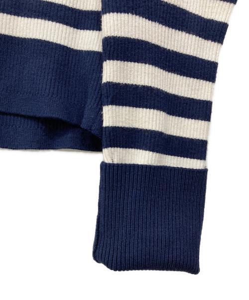 Lily Brown（リリーブラウン）Lily Brown (リリーブラウン) MARY QUANT (マリークヮント) ボーダーセットアップ ネイビー×ホワイト サイズ:Fの古着・服飾アイテム