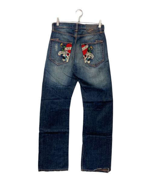 Ed Hardy（エド ハーディー）Ed Hardy (エド ハーディー) デニムパンツ インディゴ サイズ:30の古着・服飾アイテム