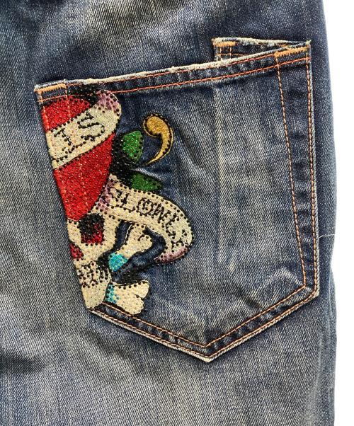 Ed Hardy（エド ハーディー）Ed Hardy (エド ハーディー) デニムパンツ インディゴ サイズ:30の古着・服飾アイテム