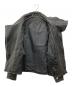 中古・古着 CIVARIZE (シヴァーライズ) シープスキン ダブルライダースジャケット ブラック サイズ:46：12000円