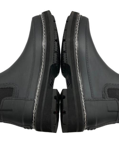 HUNTER（ハンター）HUNTER (ハンター) リファインドスティッチ ディテール チェルシー ブーツ ブラック サイズ:UK5の古着・服飾アイテム