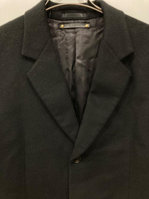 PAUL SMITH（ポールスミス）Paul Smith (ポールスミス) カシミヤチェスターコート ブラック サイズ:Mの古着・服飾アイテム