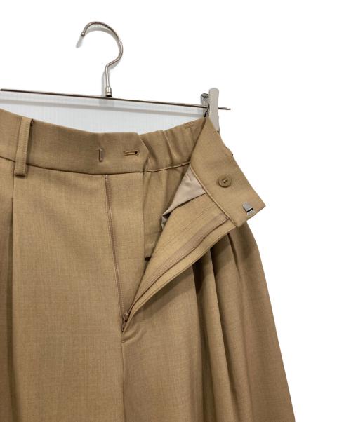 Loungedress（ラウンジドレス）Loungedress (ラウンジドレス) 3タックワイドパンツ ブラウン サイズ:Mの古着・服飾アイテム