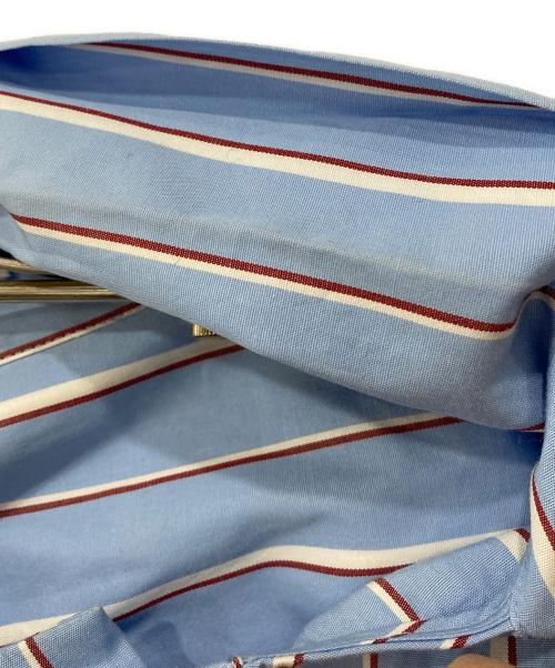 MACPHEE（マカフィー）MACPHEE (マカフィー) ファインブロード ボウタイブラウス ブルー サイズ:36の古着・服飾アイテム