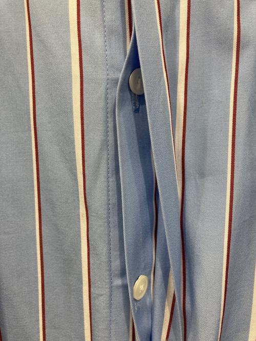 MACPHEE（マカフィー）MACPHEE (マカフィー) ファインブロード ボウタイブラウス ブルー サイズ:36の古着・服飾アイテム