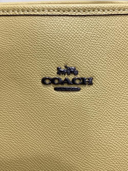 COACH（コーチ）COACH (コーチ) トートバッグ イエローの古着・服飾アイテム