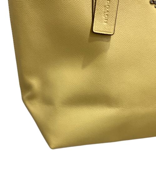 COACH（コーチ）COACH (コーチ) トートバッグ イエローの古着・服飾アイテム