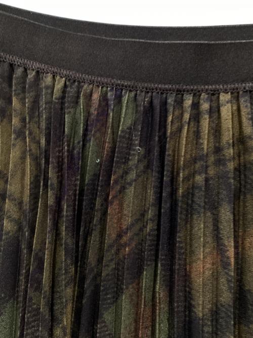 POLO RALPH LAUREN（ポロ・ラルフローレン）POLO RALPH LAUREN (ポロ・ラルフローレン) プリーテッドAラインミディ スカート ブラウン サイズ:Mの古着・服飾アイテム