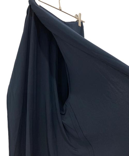 POLO RALPH LAUREN（ポロ・ラルフローレン）POLO RALPH LAUREN (ポロ・ラルフローレン) ジャージー ワイドレッグ ラップ パンツ ネイビー サイズ:XSの古着・服飾アイテム