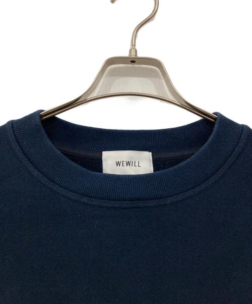 WEWILL（ウィーウィル）WEWILL (ウィーウィル) ヘビーウェイトスウェット ネイビー サイズ:3の古着・服飾アイテム