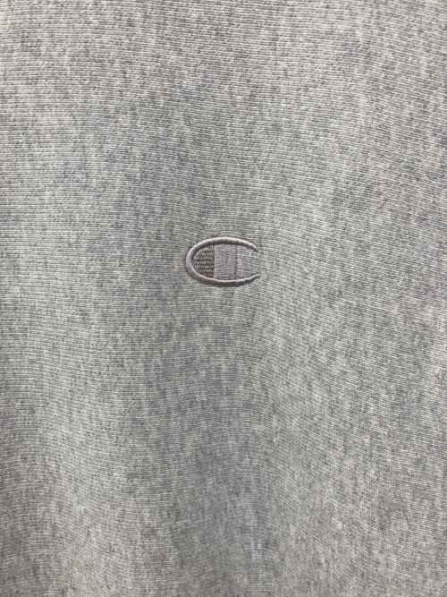 Champion（チャンピオン）Champion (チャンピオン) リペアデザイン リバースウィーブスウェット グレー サイズ:X-Largeの古着・服飾アイテム