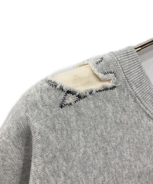 Champion（チャンピオン）Champion (チャンピオン) リペアデザイン リバースウィーブスウェット グレー サイズ:X-Largeの古着・服飾アイテム