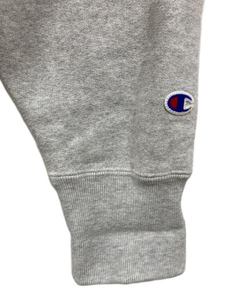 Champion（チャンピオン）Champion (チャンピオン) リペアデザイン リバースウィーブスウェット グレー サイズ:X-Largeの古着・服飾アイテム