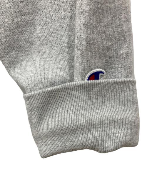 Champion（チャンピオン）Champion (チャンピオン) リペアデザイン リバースウィーブスウェット グレー サイズ:X-Largeの古着・服飾アイテム