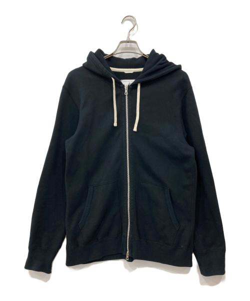 REIGNING CHAMP（レイニングチャンプ）REIGNING CHAMP (レイニングチャンプ) Ron Herman (ロンハーマン) ジップパーカー ブラック サイズ:Lの古着・服飾アイテム