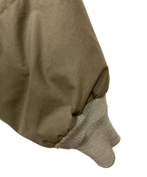 NANGA（ナンガ）NANGA (ナンガ) Graphpaper (グラフペーパー) No Collar Down Jacket グレー サイズ:00の古着・服飾アイテム