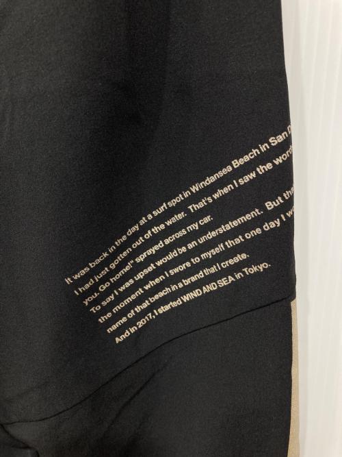 WIND AND SEA（ウィンダンシー）WIND AND SEA (ウィンダンシー) REFLECTION NYLON PANTS ブラック サイズ:Sの古着・服飾アイテム