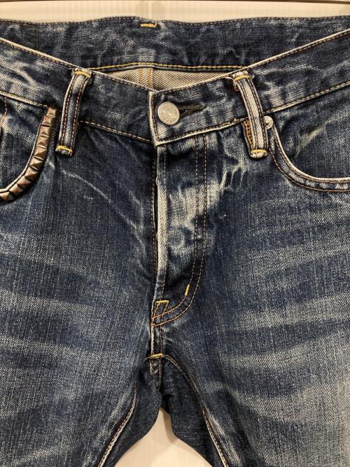 Hysteric Glamour（ヒステリックグラマー）Hysteric Glamour (ヒステリックグラマー) スタッズデニムパンツ インディゴ サイズ:SIZE 76cm (W30)の古着・服飾アイテム