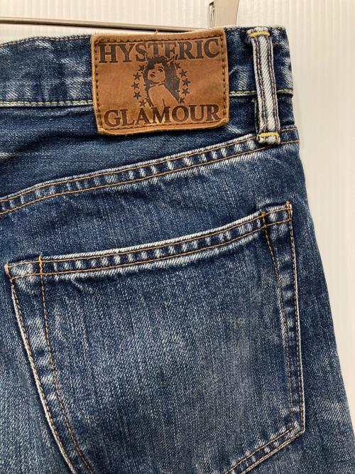 Hysteric Glamour（ヒステリックグラマー）Hysteric Glamour (ヒステリックグラマー) スタッズデニムパンツ インディゴ サイズ:SIZE 76cm (W30)の古着・服飾アイテム