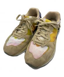 NEW BALANCE×ATMOS（ニューバランス×アトモス）の古着「ローカットスニーカー」｜イエロー×ベージュ