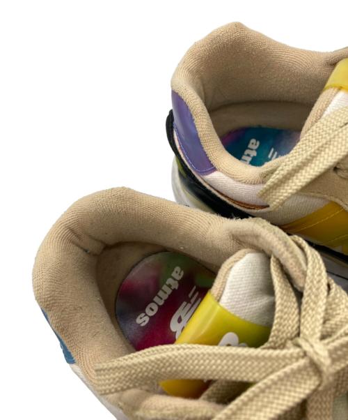 NEW BALANCE（ニューバランス）NEW BALANCE (ニューバランス) atmos (アトモス) ローカットスニーカー イエロー×ベージュ サイズ:27.5の古着・服飾アイテム