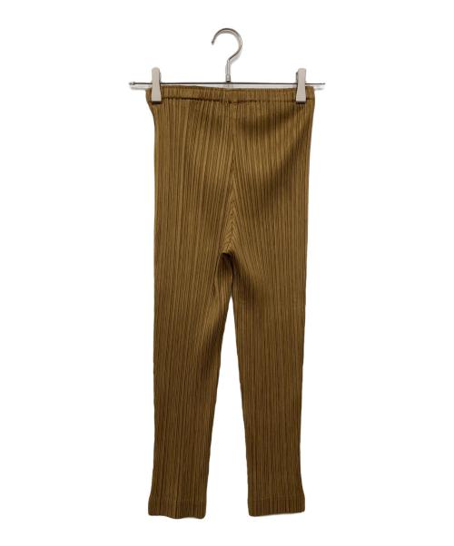PLEATS PLEASE（プリーツプリーズ）PLEATS PLEASE (プリーツプリーズ) プリーツパンツ ブラウン サイズ:3の古着・服飾アイテム