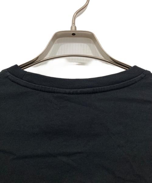 maison kitsune（メゾンキツネ）MAISON KITSUNE (メゾンキツネ) FOX HEAD PATCH REGULAR TEE SHIRT / フォックスヘッドパッチレギュラーTシャツ ブラック サイズ:Mの古着・服飾アイテム